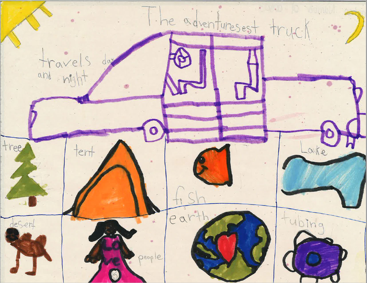 Elena’s entry – “The Adventuresest Truck”