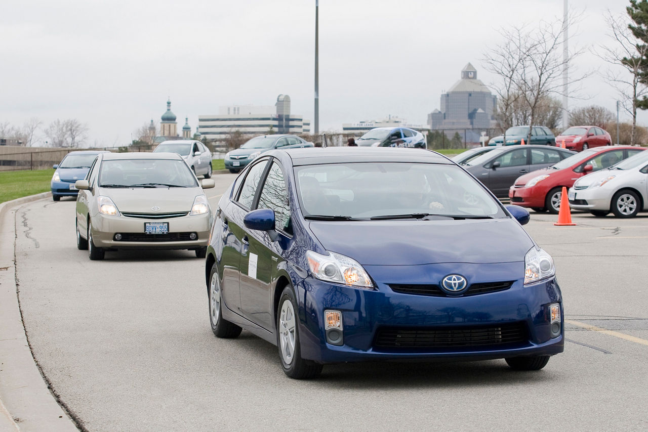 Chaque jour est un Jour de la Terre grace la voiture hybride Toyota Prius 