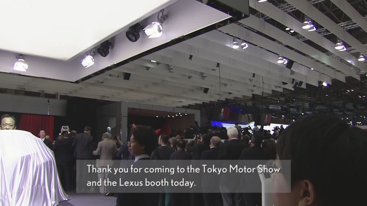 2013 Tokyo Motor Show - Lexus Reveal (Nov20)