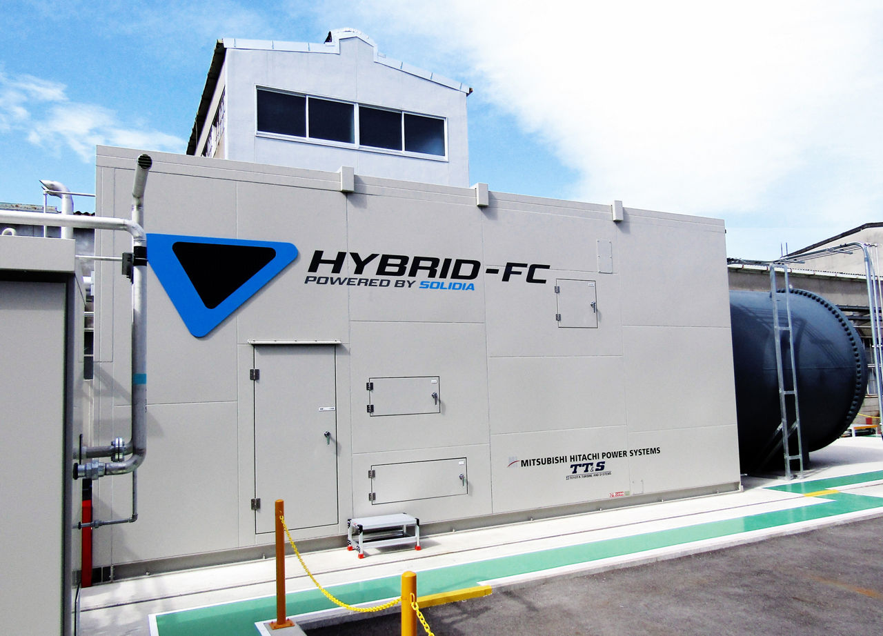 Hybrid Power Generation System at Motomachi Plant