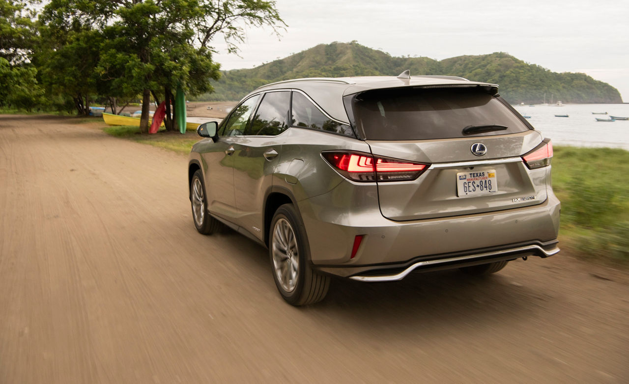 2020 Lexus RX450 H 3row Atomic Silver Noble Brown MC 11