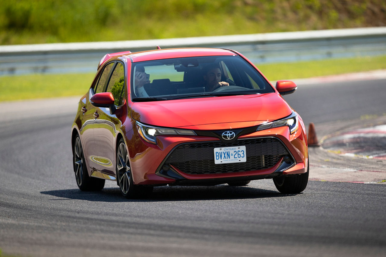 Toyota Corolla at Mont-Tremblant