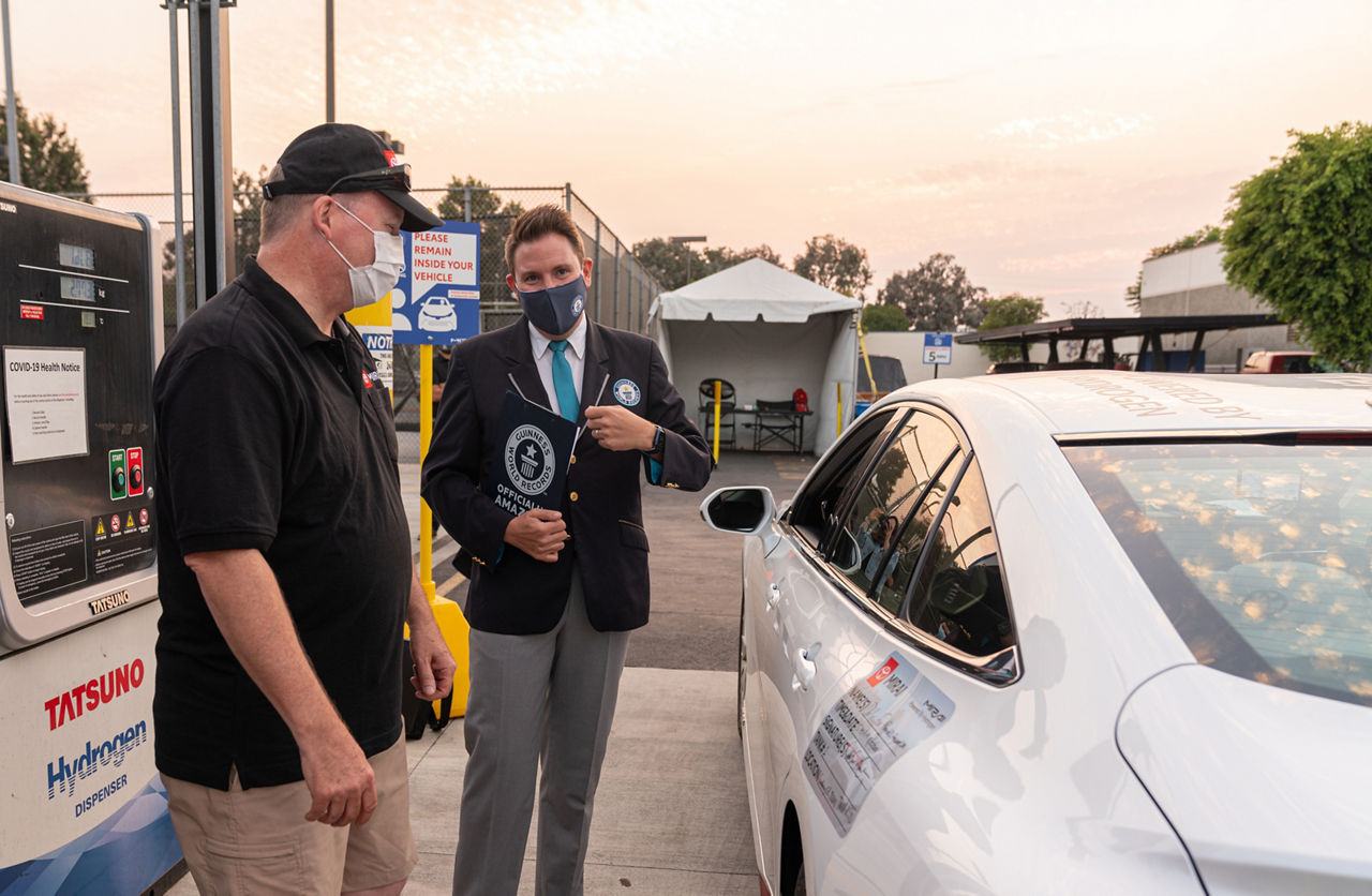 Toyota Mirai Sets GUINNESS WORLD RECORDS™ Title with 1,360km