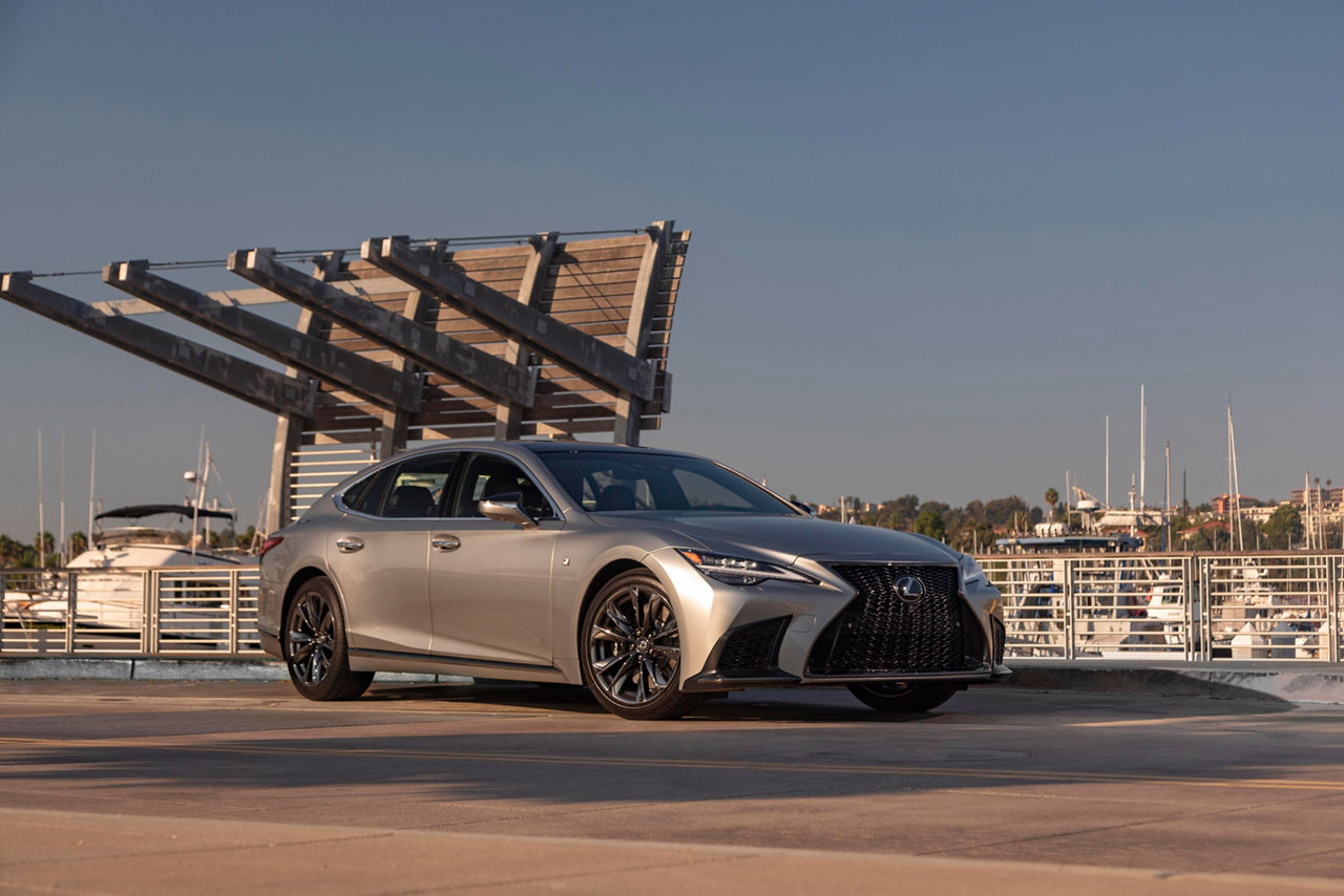 2021 Lexus LS 500 F Sport Atomic Silver 006