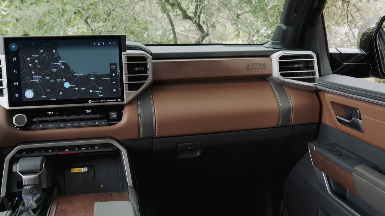 2022 Toyota Tundra 1794 Interior B Roll
