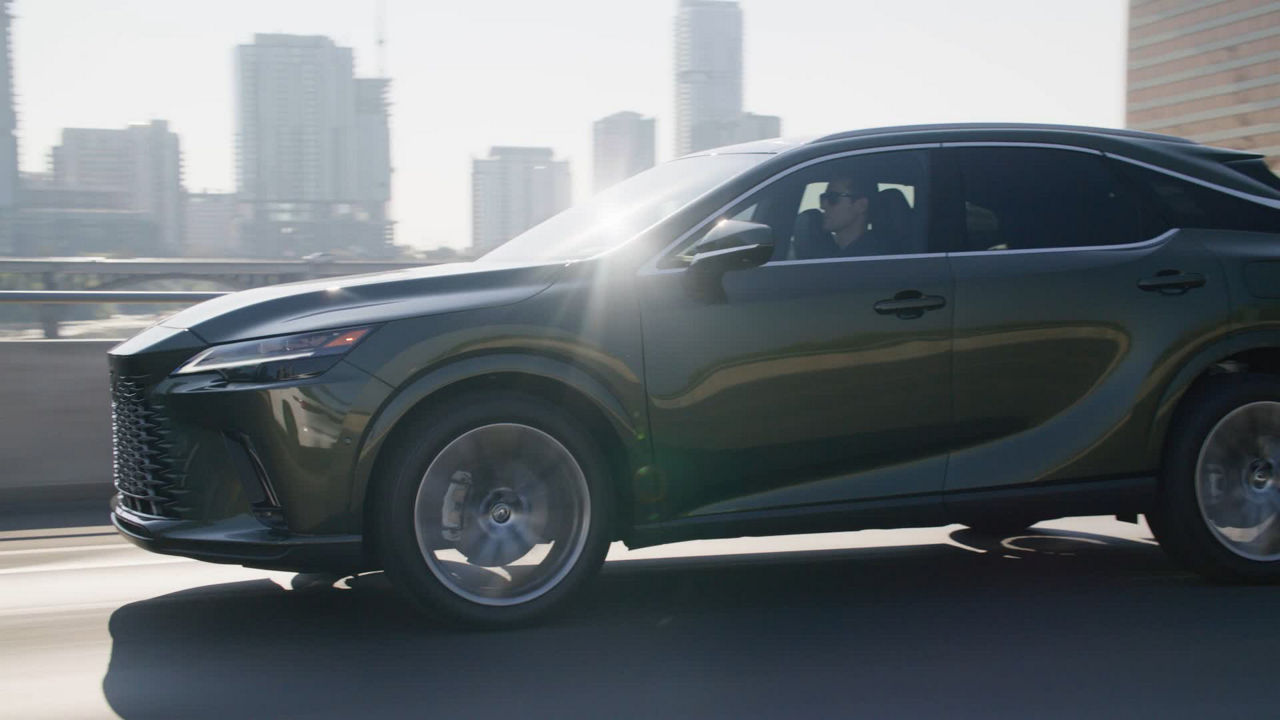 2024 Lexus RX 450h broll mp4