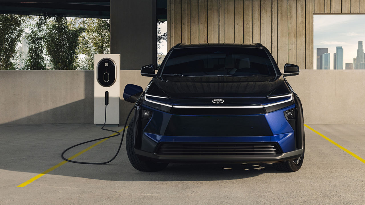 2026 Toyota bZ Charging Hero