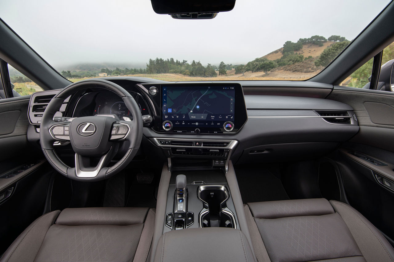 23 RX 350h AWD NORI GREEN PEPPERCORN LUXURY HV 0847