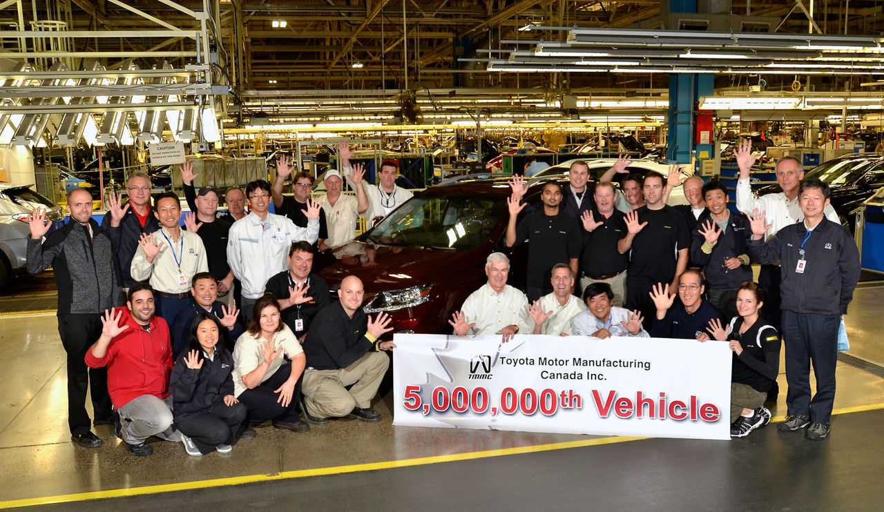 TMMC 5 Millionth Vehicle