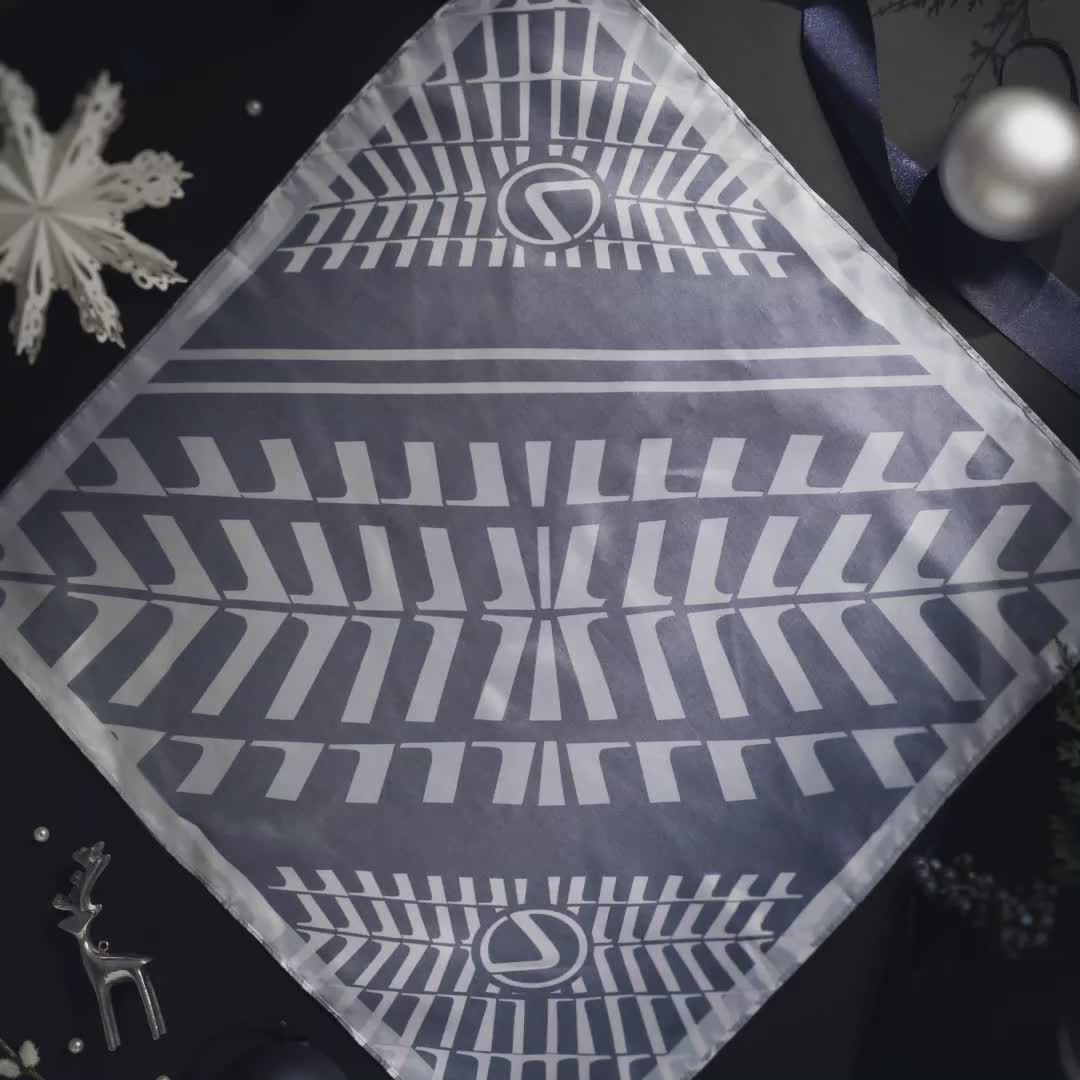 Gift wrap with a Lexus Furoshiki wrap
