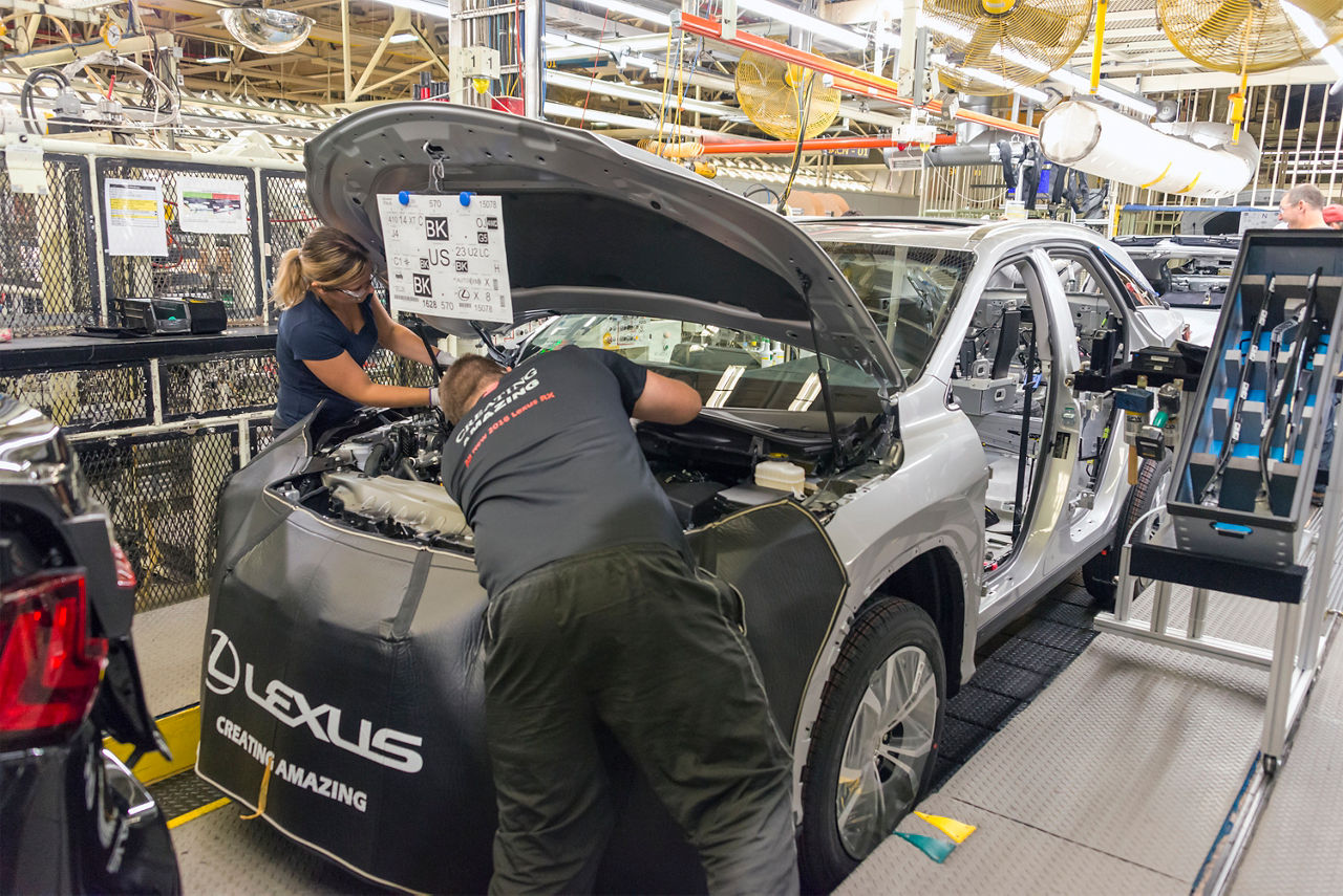 Lexus Production in Canada 2