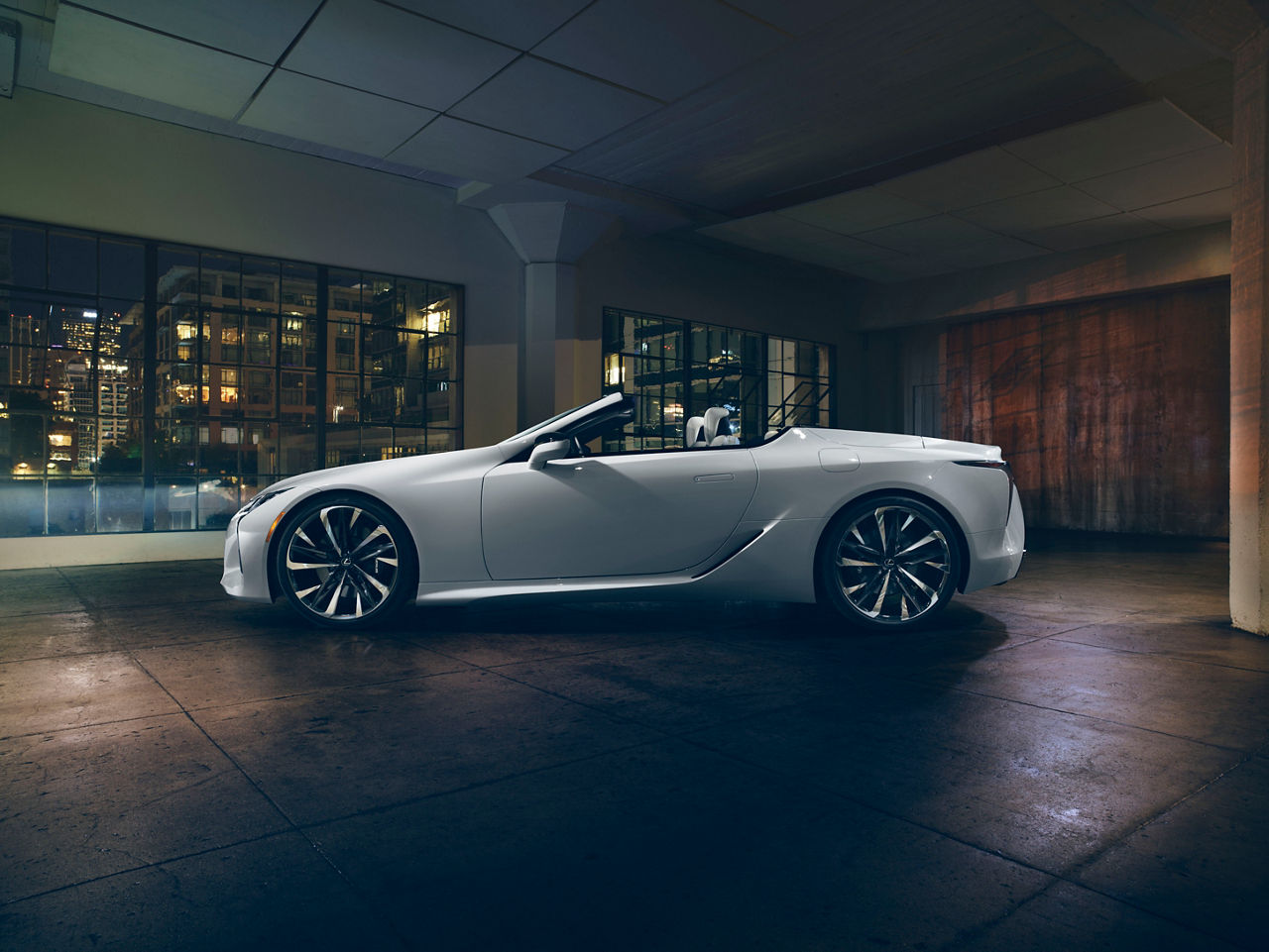 Lexus LC Convertible Concept Side