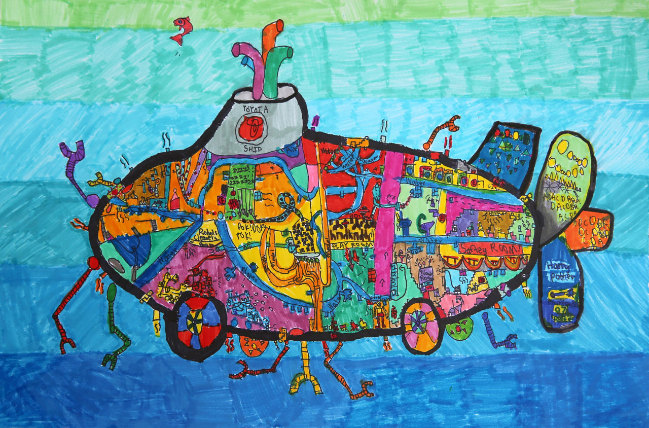 Recycling Submarine Car - Jacob Gaochen