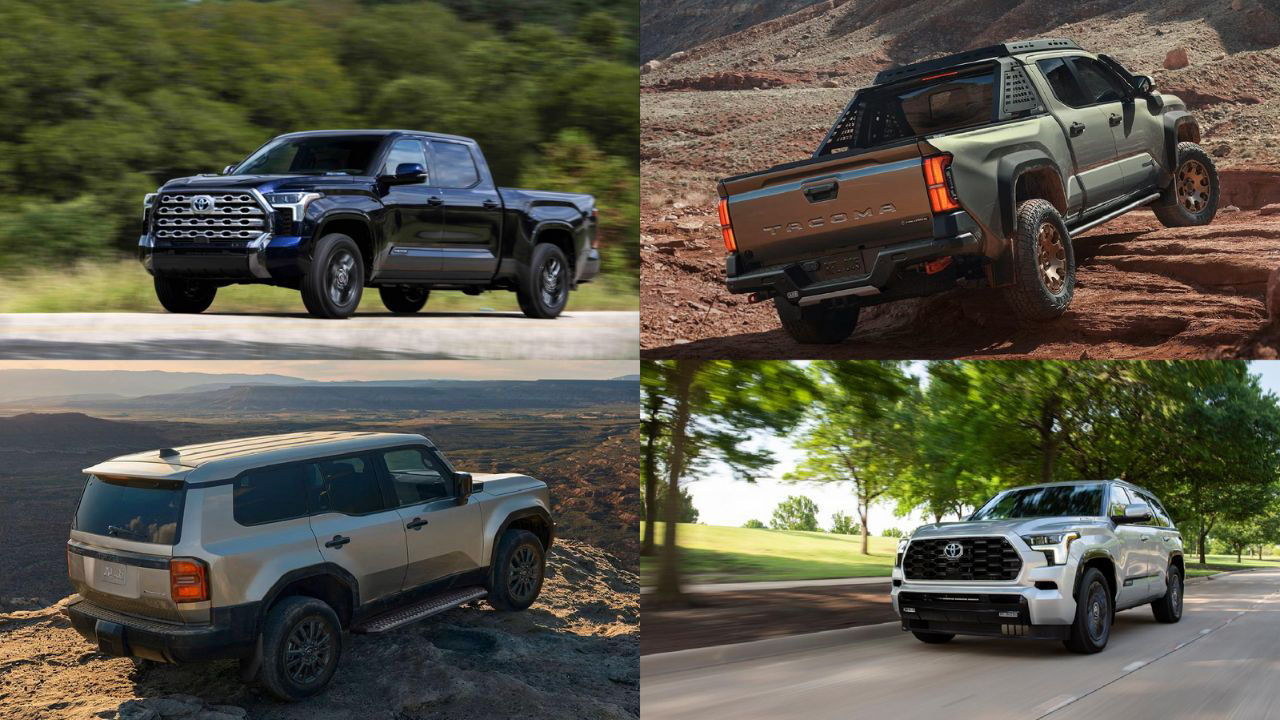 Toyota Trucks Collage