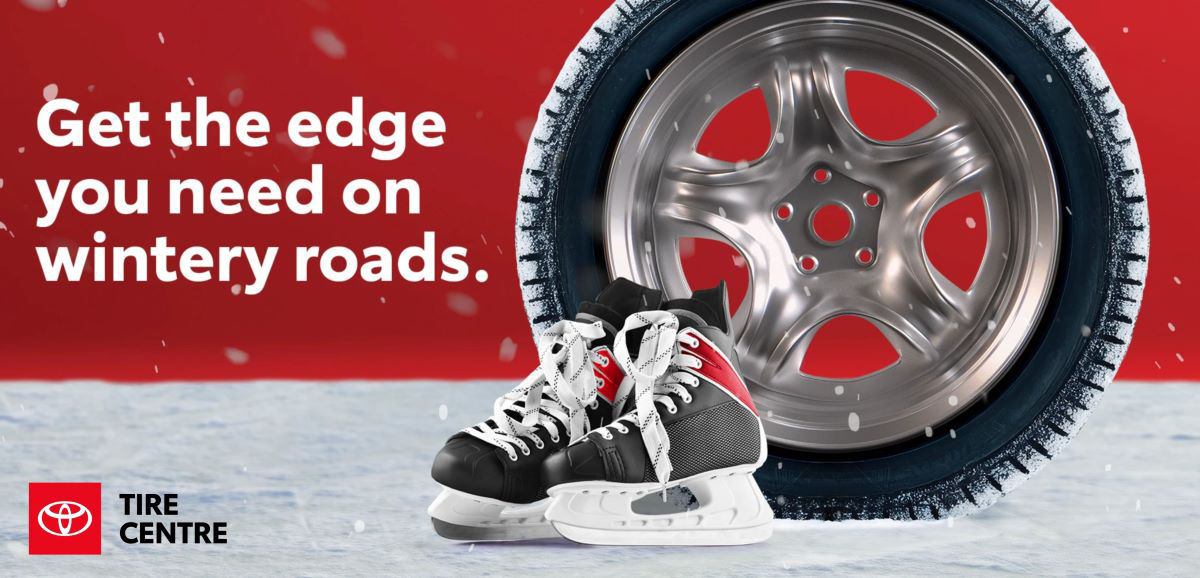Toyota winter tires banner