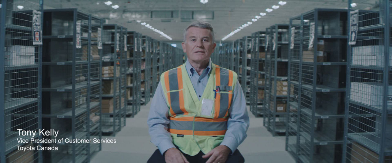 Toyota Eastern Canada Parts Distribution Centre  Tour Video