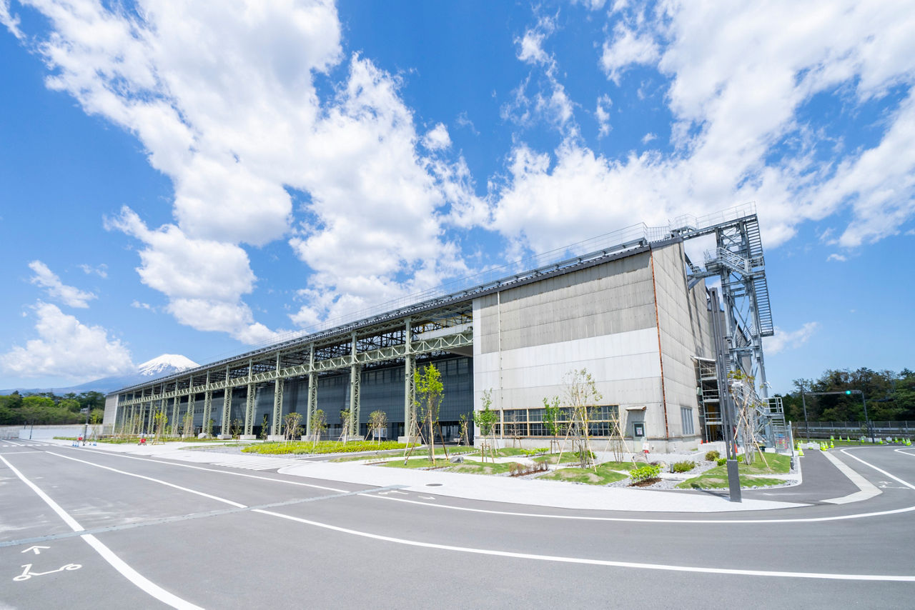 Woven City Inventor Garage Exterior