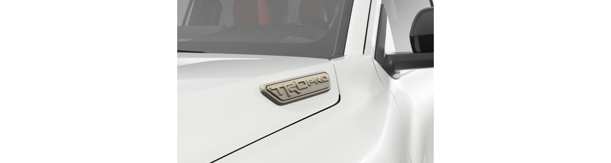 Trousse de recouvrement d’emblème bronze: TRD PRO — Toyota C5330