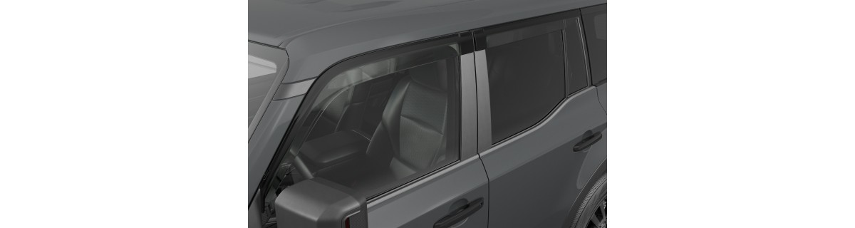 Déflecteurs de glaces latérales — Toyota C5483