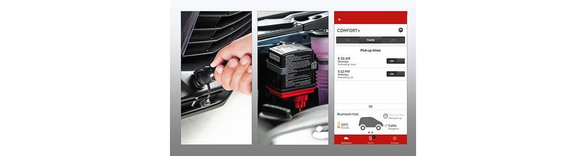 CONFORT+ - Chauffe-moteur programmable et système de chargeur d’entretien — Toyota C5647