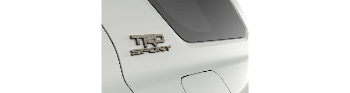 Trousse de recouvrement d’emblème bronze: TRD Sport — Toyota D2425