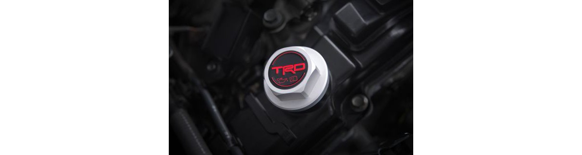 Bouchon d'huile TRD en aluminium forgé — Toyota D4319