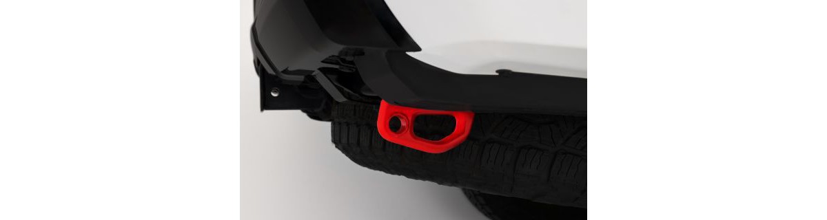 Crochet de remorquage arrière — Toyota D4350