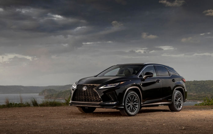 2020 Lexus RX 350 MC Matador Red-Black Black
