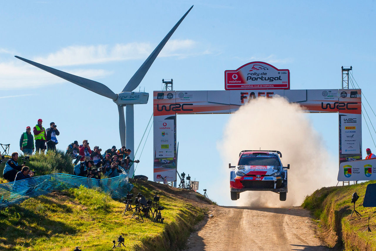 2023 FIA World Rally Championship / Round 05 / Rally Portugal 2023 / 12-14th May 2023 // Worldwide Copyright: Toyota Gazoo Racing WRT