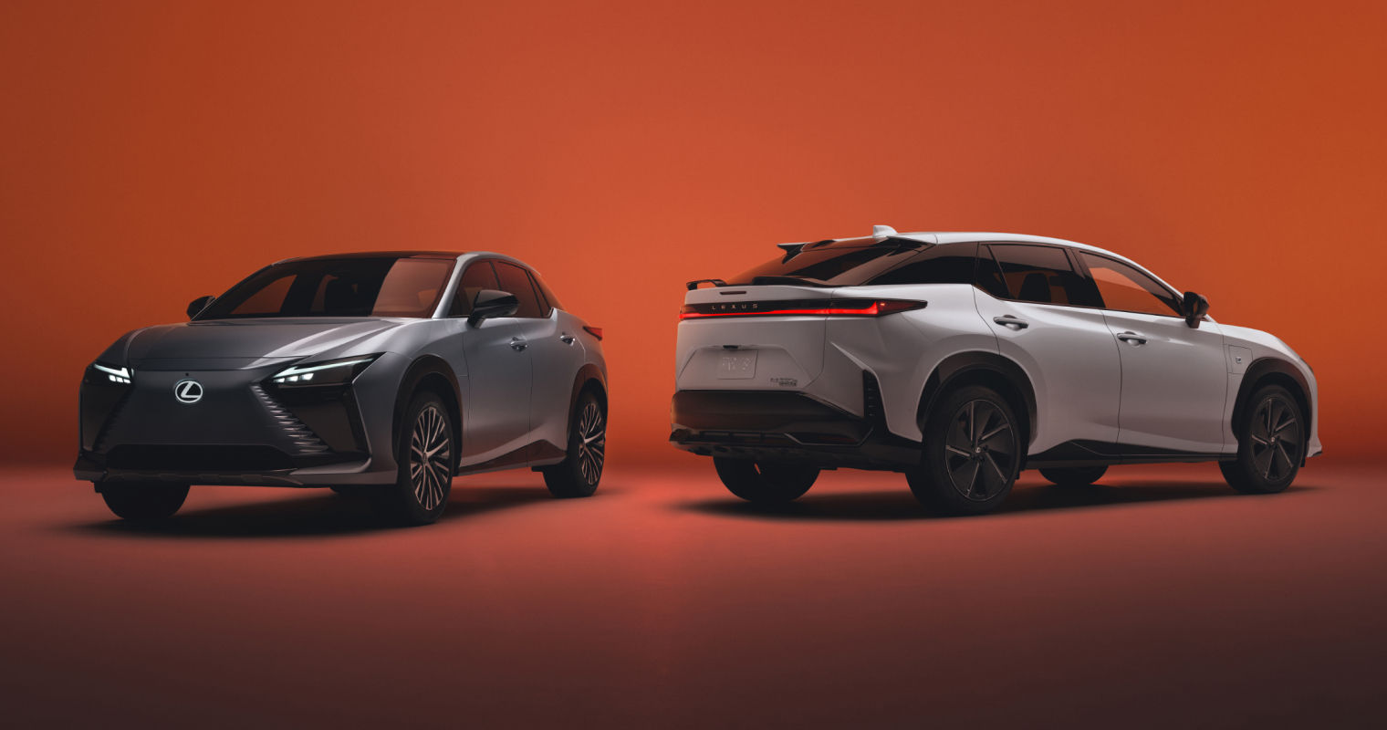 lexus-bev-owners-guide-service-and-maintenance-hero-2026-rz-450e-executive-cloudburst-grey-rz-550e-awd-f-sport-wind-l